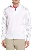 Thumbnail for your product : Cutter & Buck 'DryTec(R) Edge' Half Zip Mesh Pullover