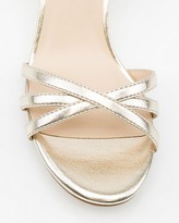 Thumbnail for your product : Le Château Jewel Embellished Block Heel Sandal