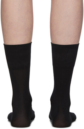 Simone Rocha Black Embellished Ankle Socks