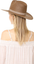 Thumbnail for your product : Janessa Leone Packable Adriana Short Brimmed Fedora