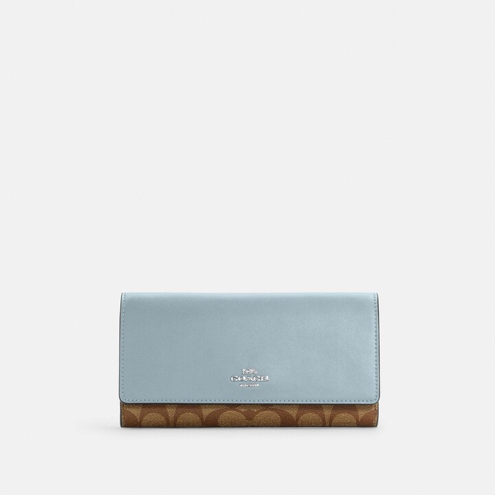 Coach Leather Wallet | Shop the world's largest collection of fashion 