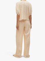 Thumbnail for your product : MANGO Pleated Palazzo Trousers