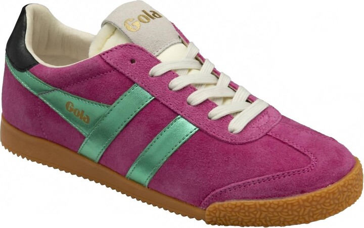 Gola Women's Elan Glitz Sneaker In Fuchsia