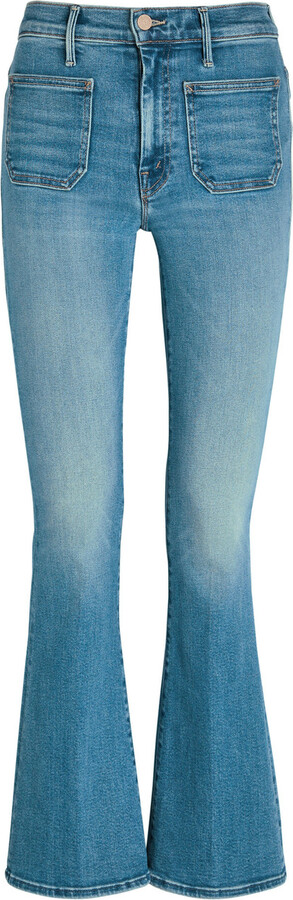 Mother Patch Pocket Jeans ShopStyle