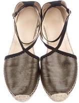 Thumbnail for your product : Jimmy Choo Suede Ankle Strap Espadrilles
