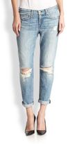 Thumbnail for your product : Rag and Bone 3856 The Boyfriend Distressed Jeans