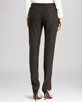 Thumbnail for your product : Halston Pants - Slim Silk Embellished