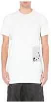Thumbnail for your product : Rick Owens Patch cotton-jersey t-shirt