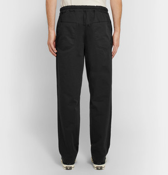 Acne Studios Andy Stretch-Cotton Twill Drawstring Trousers