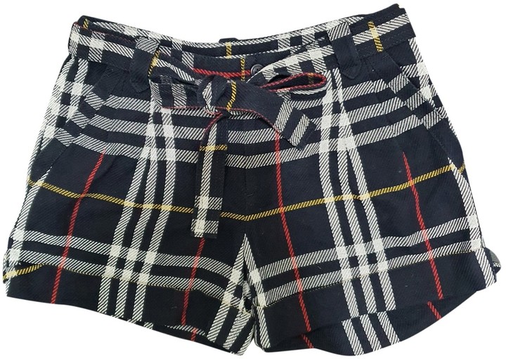 burberry shorts blue