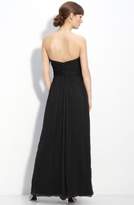 Thumbnail for your product : Nordstrom x Amsale Strapless Crinkle Chiffon Gown