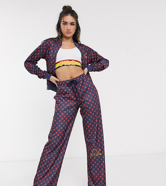 fila sweatsuit womens blue