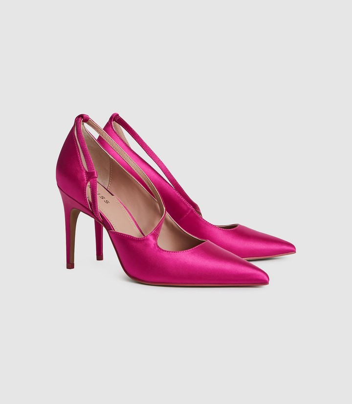 hot pink court shoes