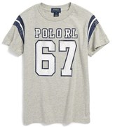 Thumbnail for your product : Ralph Lauren 'Jersey' Cotton T-Shirt (Big Boys)