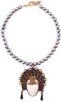 Thumbnail for your product : Lulu Frost Vintage Mid-Century Mexican Chieftain Pendant Necklace