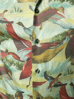 Etro Bird Print Shirt