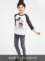 Thumbnail for your product : Junk Food Clothing Kids Girls Mickey Mouse Raglan