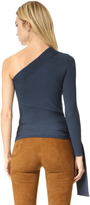 Thumbnail for your product : Cushnie One Sleeve Knit Top