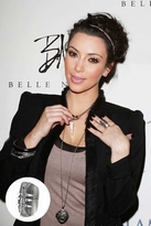 Thumbnail for your product : Belle Noel by Kim Kardashian Palladium Glam Rock Long Finger Ring
