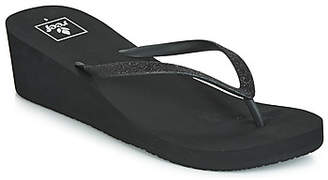 Reef KRYSTAL STAR women's Flip flops / Sandals (Shoes) in Black