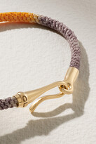 Thumbnail for your product : OLE LYNGGAARD COPENHAGEN Life 18-karat Gold And Rope Bracelet - S