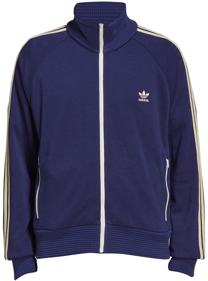 Mens Blue Adidas Track Jacket | Shop the world's largest collection of  fashion | ShopStyle UK
