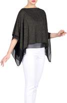 Thumbnail for your product : Jolie Moi Metallic Layered Cover Up