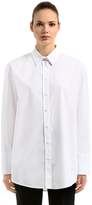 Jil Sander Oversized Cotton Poplin Shirt