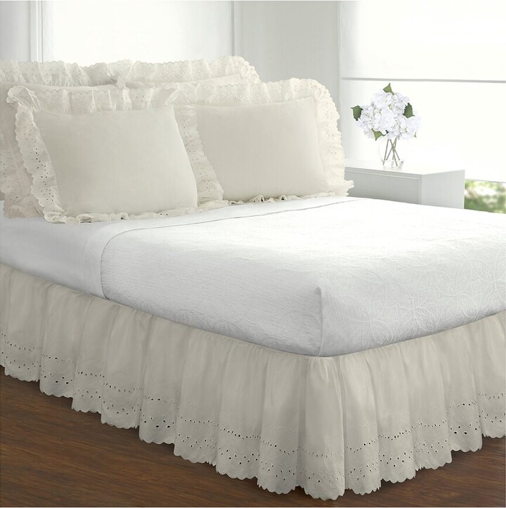 Fresh Ideas Ruffled Bed Skirt