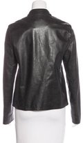 Thumbnail for your product : Calvin Klein Collection Distressed Leather Jacket