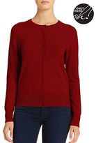 Thumbnail for your product : Lord & Taylor Petite Cashmere Crew Cardigan