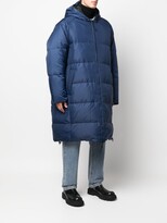 Thumbnail for your product : Marni Reversible Padded Hooded Coat