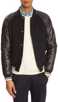 Thumbnail for your product : A.P.C. Teddy Kenickie Navy Jacket