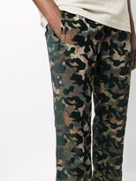 Thumbnail for your product : Just Don Camouflage-Print Straight Leg Trousers