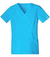 Thumbnail for your product : Cherokee Women's Workwear Core Stretch Mock Wrap Top