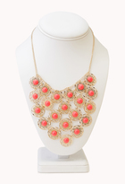 Thumbnail for your product : Forever 21 Delicate Cutout Bib Necklace