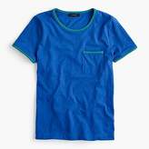 Thumbnail for your product : Contrast slub cotton ringer T-shirt