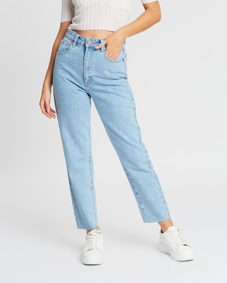 Abrand Petite Women's Blue Slim - A 94 High Slim Petite Jeans