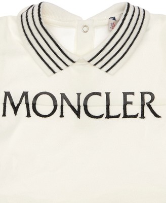 Moncler Cotton Pique Dress & Diaper Cover