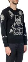 Thumbnail for your product : Alexander McQueen Skull Print Cotton Sweatshirt