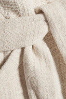 Thumbnail for your product : IRO Champlin Pleated Cotton-Tweed Vest