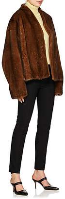 The Row Women's Moona Mink-Fur Jacket - Amber