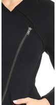 Thumbnail for your product : DKNY Pure Cropped Asymmetrical Jacket