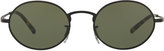 Thumbnail for your product : Oliver Peoples Empire Suite Monochromatic Oval Sunglasses, Bronze/Rose
