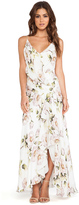 Thumbnail for your product : Haute Hippie Falling Petal Gown