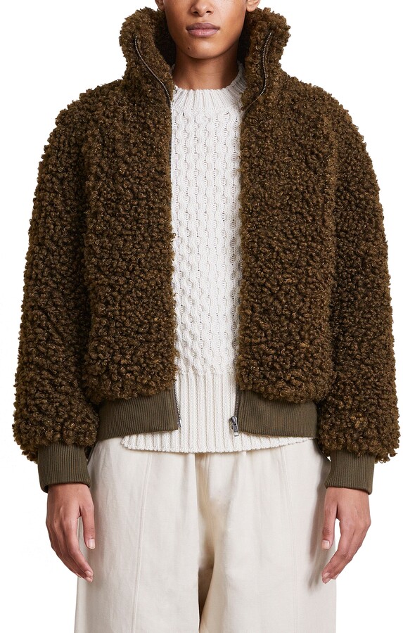 endless rose teddy bear jacket