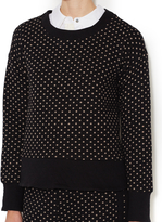 Thumbnail for your product : Elizabeth and James Brayden Polka Dot Sweatshirt