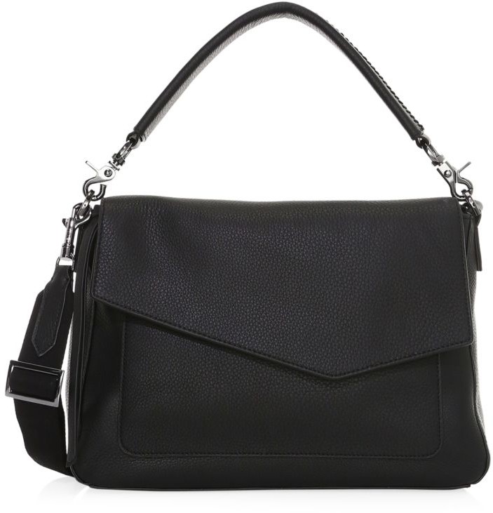 botkier cobble hill calfskin leather crossbody bag