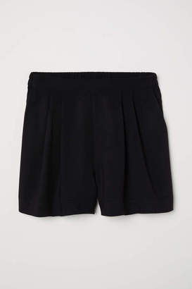 H&M Wide-cut Shorts - Powder pink - Women
