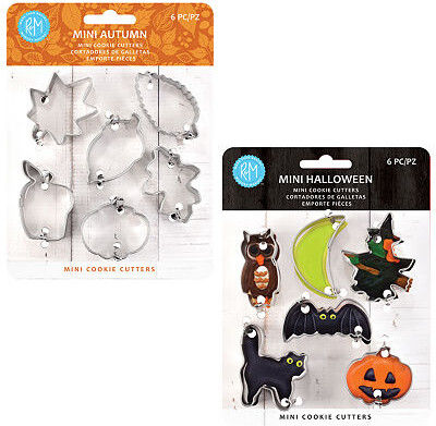 R&M International Llc Mini Halloween Leaf 12-pc. Cookie Cutter Bundle